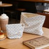 Black Polka Dot Makeup Pouch