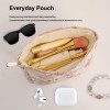 Fresh Pink Bouquet Cosmetic Pouch