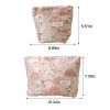 Fresh Pink Bouquet Cosmetic Pouch