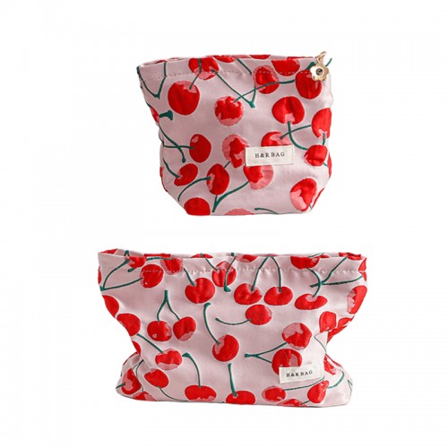 Cute Cherry Cosmetic Pouch