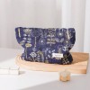 Embroidered Cotton Linen Makeup Bag 