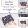 Embroidered Cotton Linen Makeup Bag 