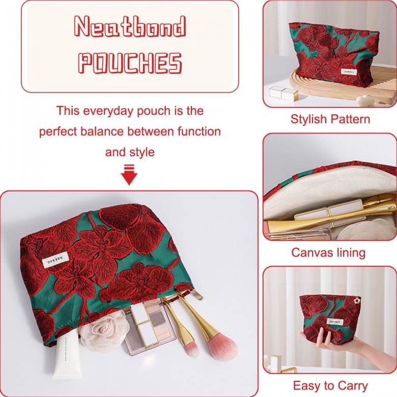 Vintage Floral Makeup Bag Vintage Floral Makeup Bag