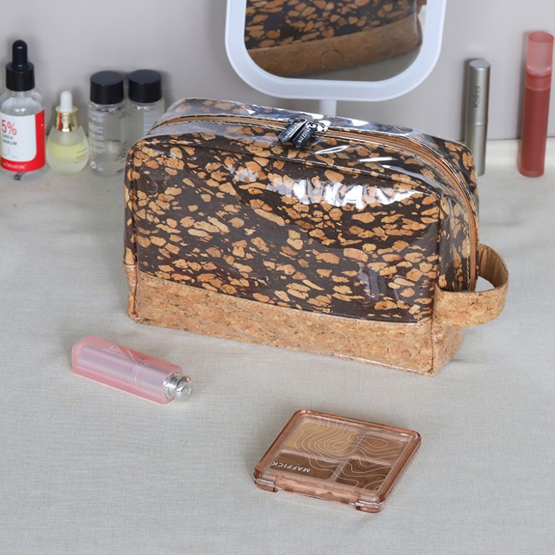 Eco-Friendly Biodegradable Coffee Grounds Makeup Bag Eco-Friendly Biodegradable Coffee Grounds Makeup Bag