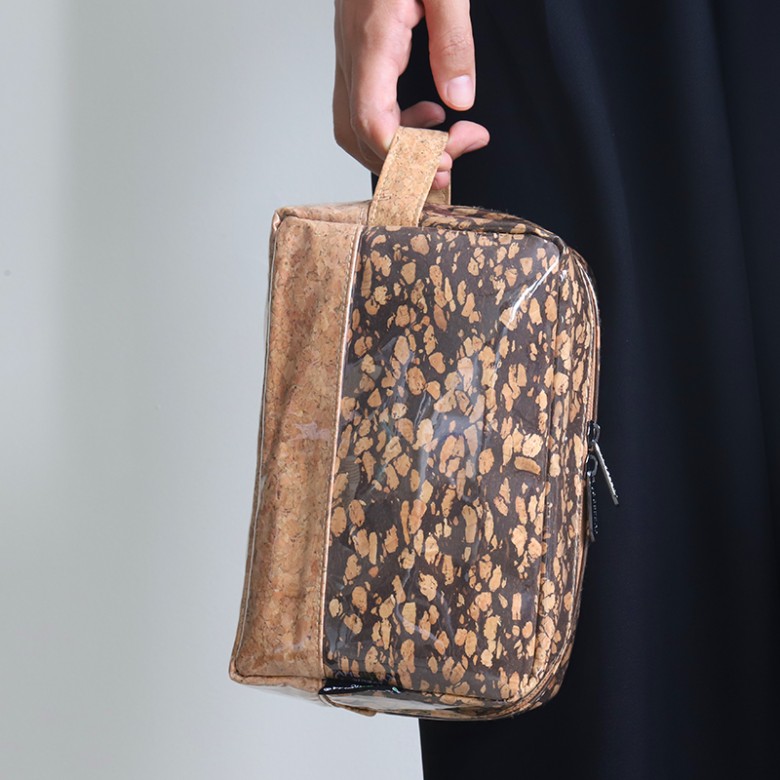 Eco-Friendly Biodegradable Coffee Grounds Makeup Bag Eco-Friendly Biodegradable Coffee Grounds Makeup Bag