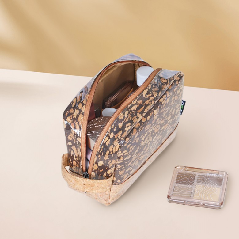 Eco-Friendly Biodegradable Coffee Grounds Makeup Bag Eco-Friendly Biodegradable Coffee Grounds Makeup Bag