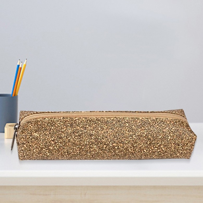 Eco-friendly Tea Leaf Pencil Case Makeup Brush Bag Eco-friendly Tea Leaf Pencil Case Makeup Brush Bag